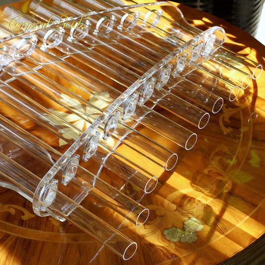 Clear Crystal Singing Harp-ToShay.org