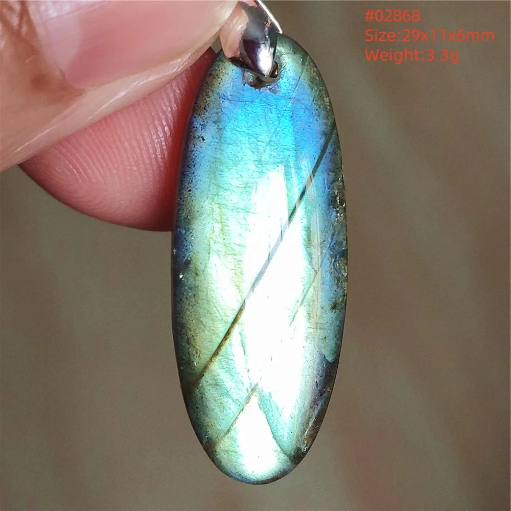 Blue Light Labradorite Pendant-ToShay.org