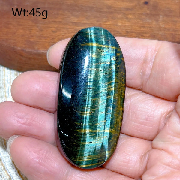 Blue Yellow Tiger Eye Stone-ToShay.org