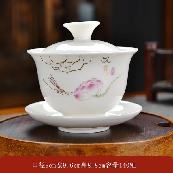 Gaiwan Ceramic Tea Tureen-ToShay.org