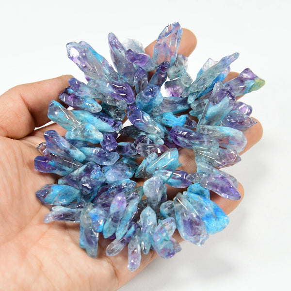 Blue Quartz Amethyst Beads-ToShay.org