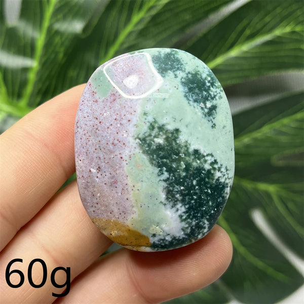 Sea Jasper Palm Stone-ToShay.org