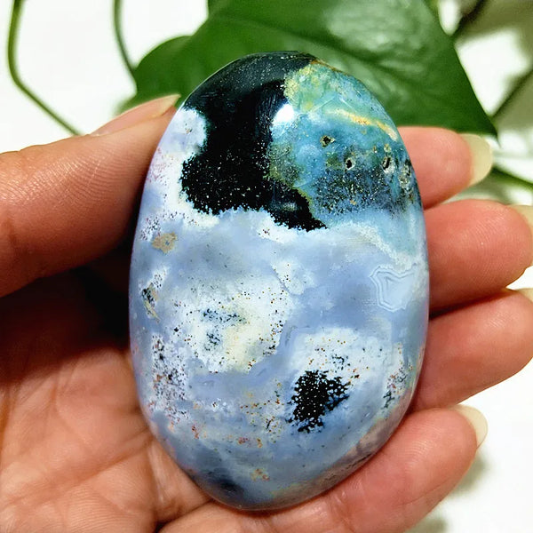 Ocean Jasper Palm Stone-ToShay.org