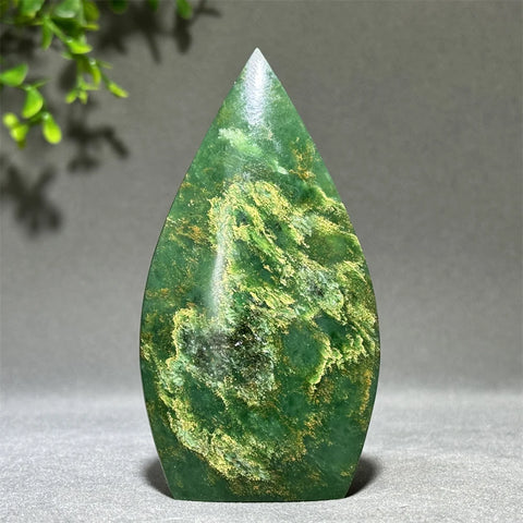 Green Emerald Agate Torch-ToShay.org