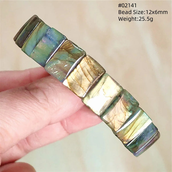Blue Labradorite Bracelet-ToShay.org