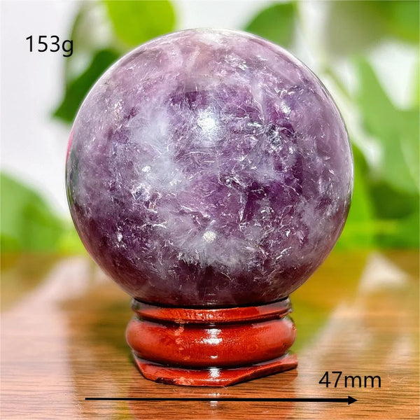 Purple Lepidolite Ball-ToShay.org