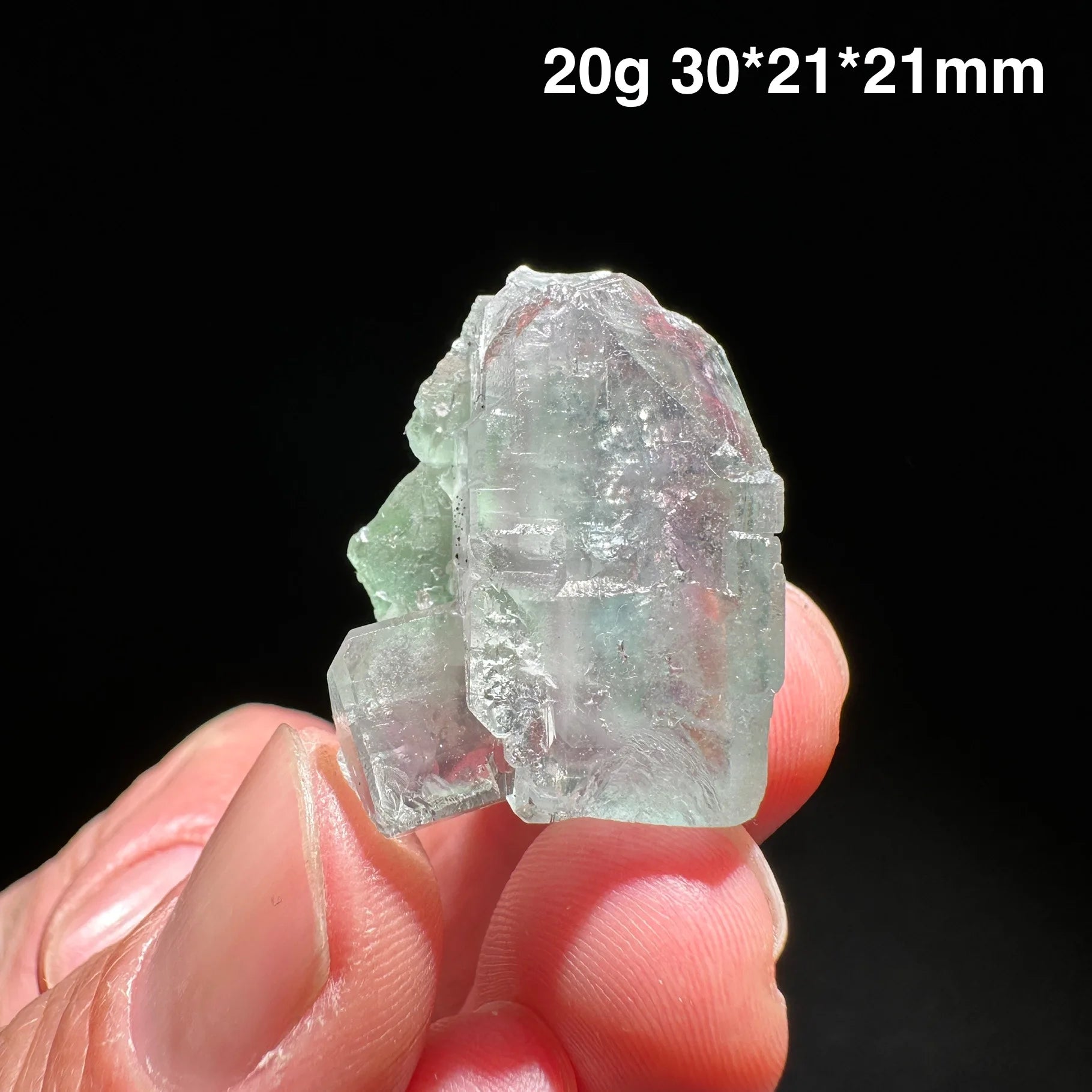 Green Vitreous Fluorite Crystal-ToShay.org