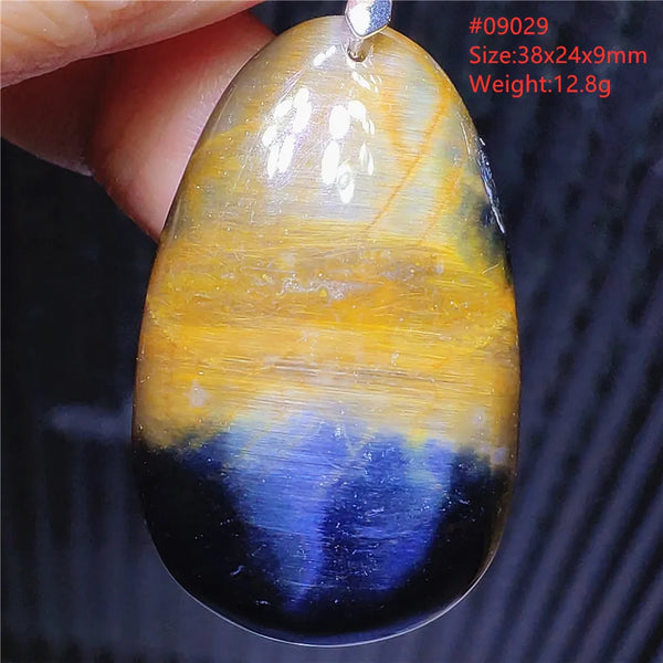 Blue Pietersite Pendant-ToShay.org