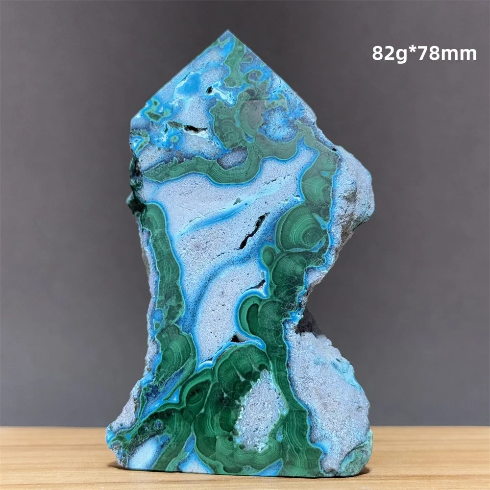 Blue Chrysocolla Point-ToShay.org