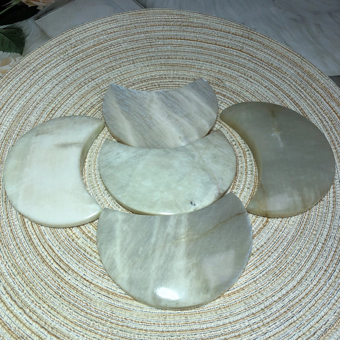 Blue Flash Moonstone Moon-ToShay.org