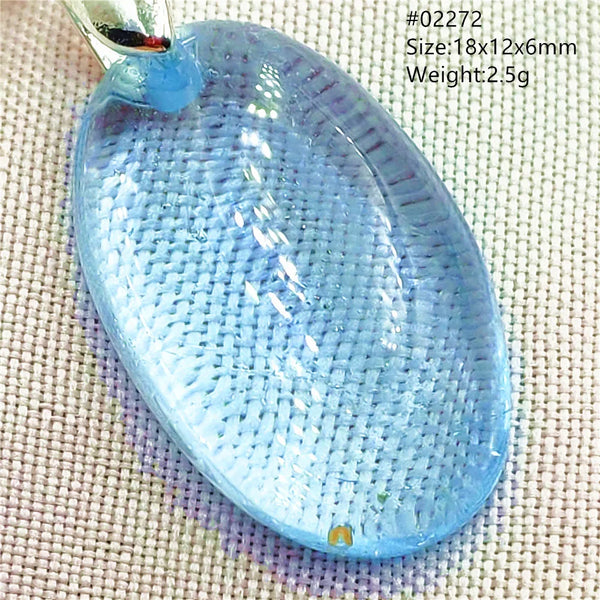 Blue Topaz Crystal Pendant-ToShay.org