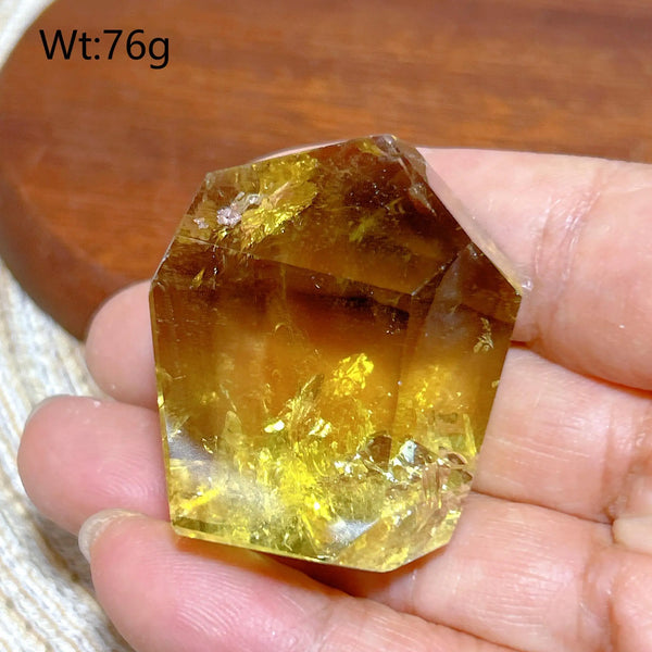 Yellow Smokey Citrine Crystal-ToShay.org