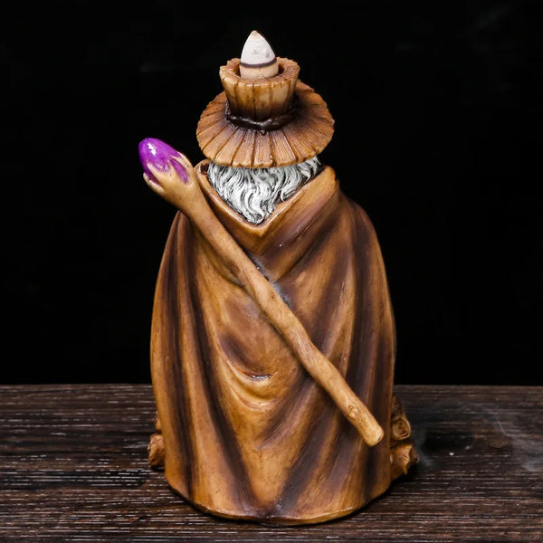 Wizard Backflow Incense Burner-ToShay.org