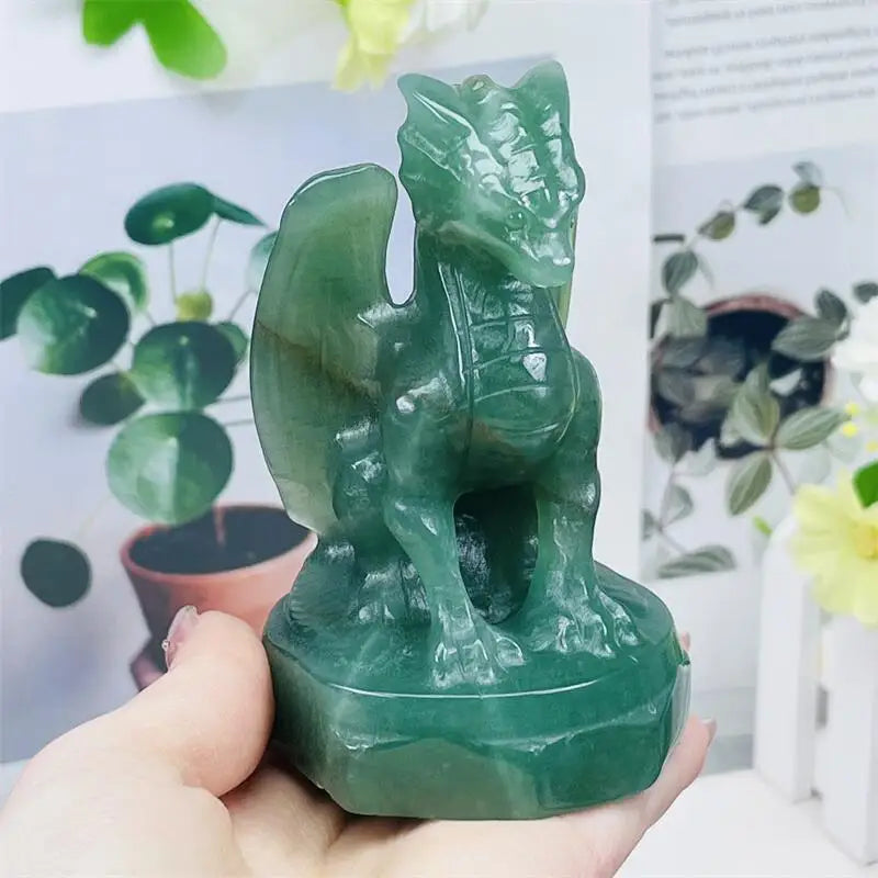 Green Fluorite Dragon-ToShay.org