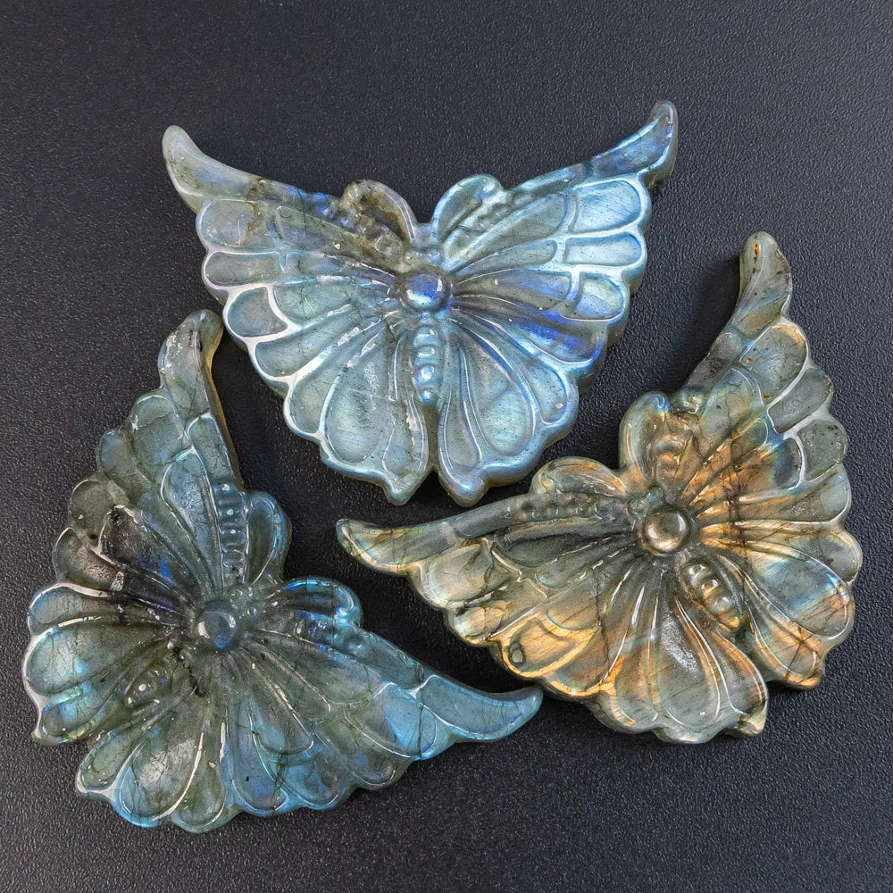 Blue Labradorite Butterfly-ToShay.org