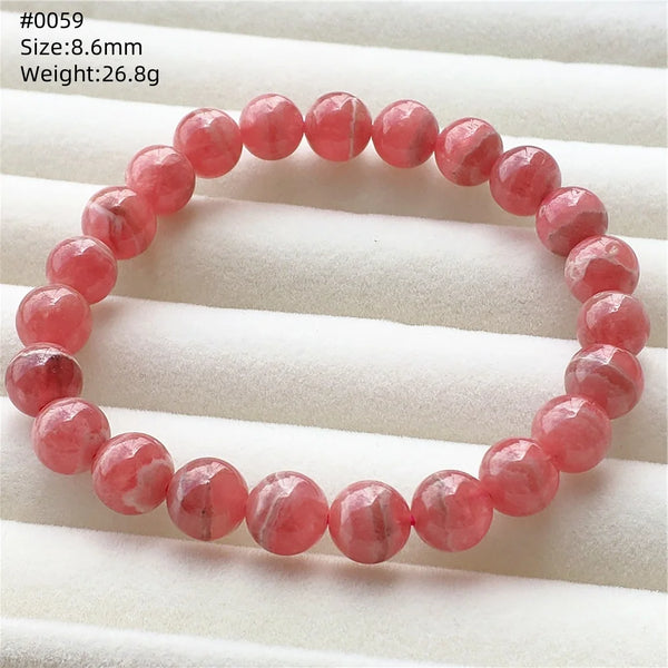 Pink Rhodochrosite Bracelet-ToShay.org