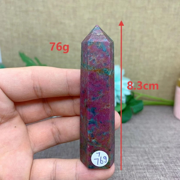 Red Ruby Crystal Point-ToShay.org