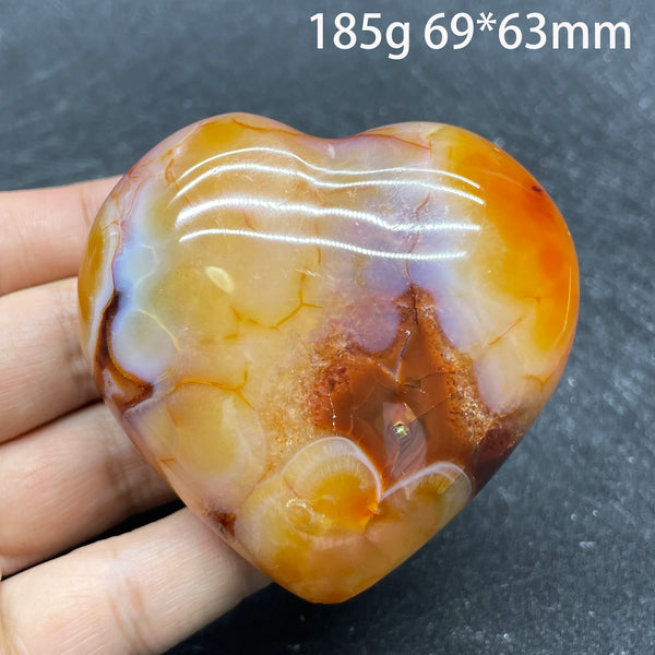 Orange Carnelian Hearts-ToShay.org
