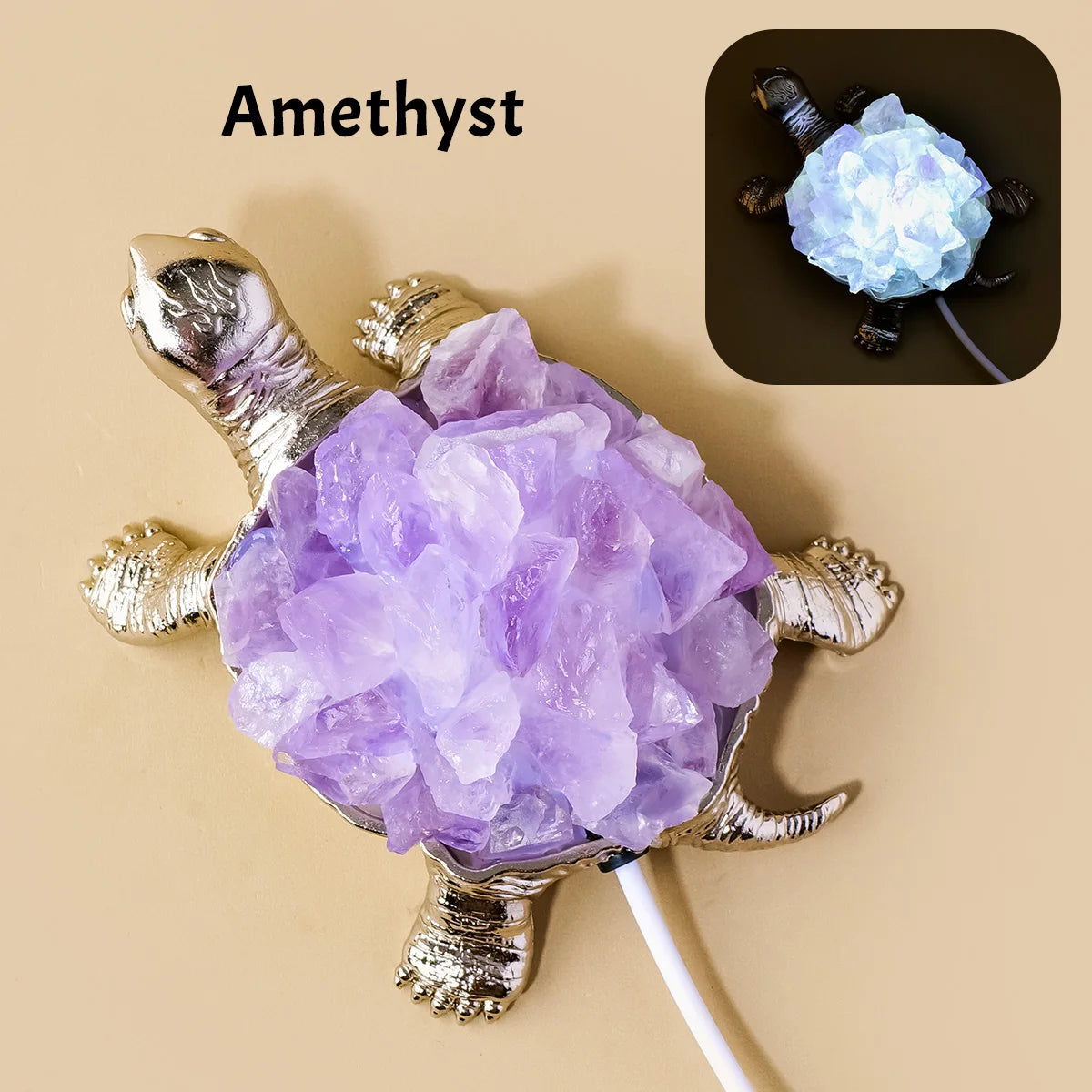 Mixed Crystal Turtle Lights-ToShay.org