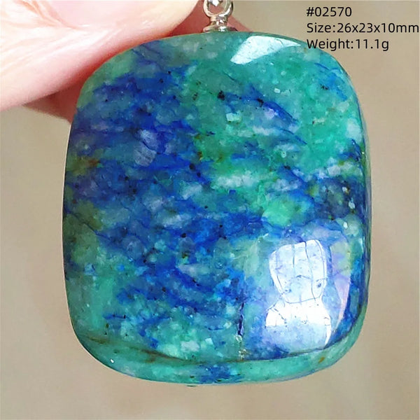 Blue Azurite Pendant-ToShay.org