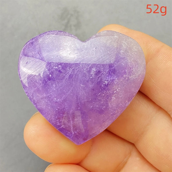 Purple Amethyst Hearts-ToShay.org
