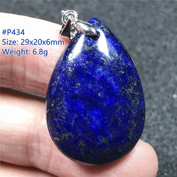 Blue Lapis Lazuli Pendant-ToShay.org