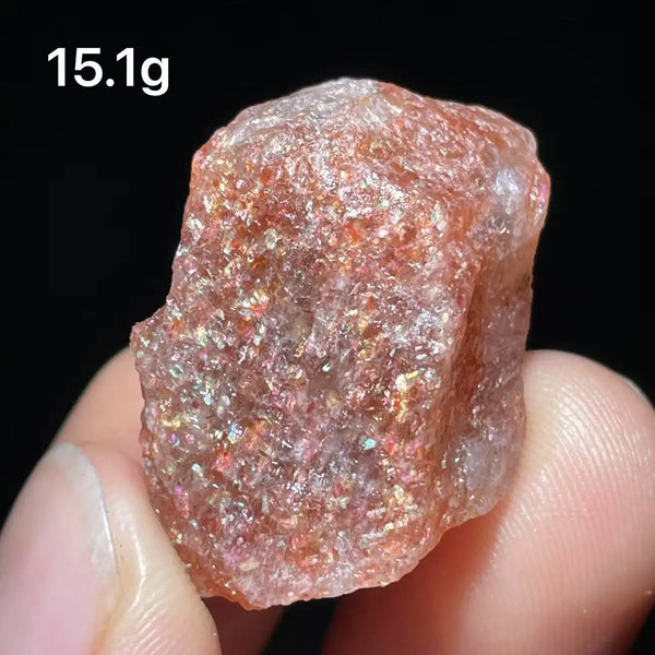 Gold Sunite Mineral Crystal-ToShay.org