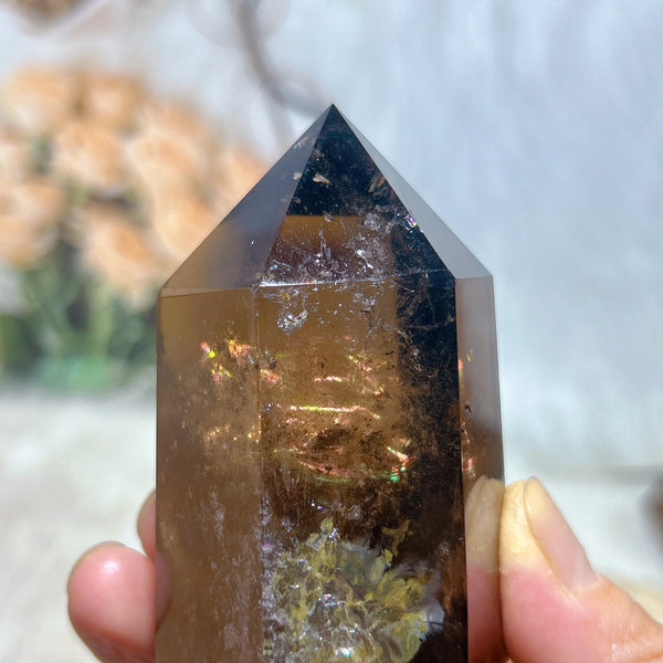 Smokey Quartz Crystal Point-ToShay.org