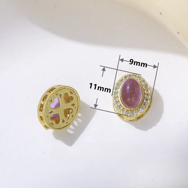 Gold Amethyst Beads-ToShay.org