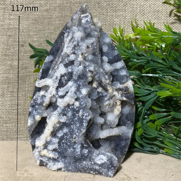 Purple Sphalerite Flash Geode-ToShay.org