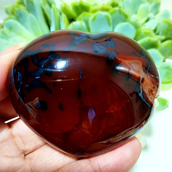 Red Agate Heart-ToShay.org