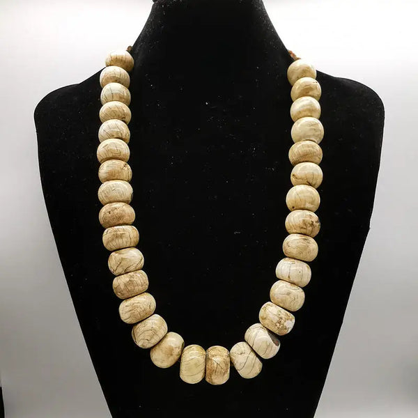 White Conch Shell Beads-ToShay.org