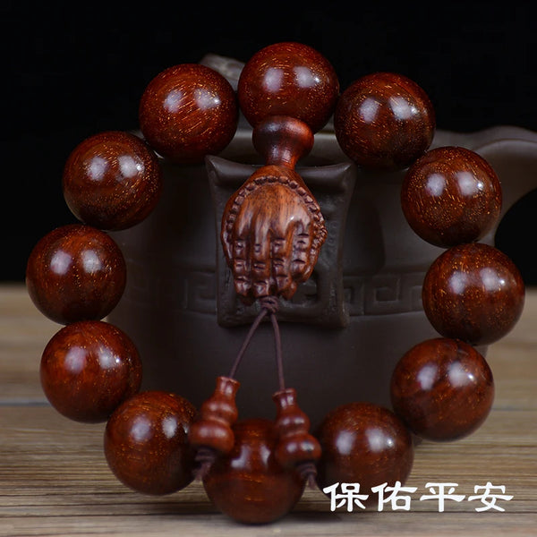 Red Sandalwood Pixiu Bracelet-ToShay.org