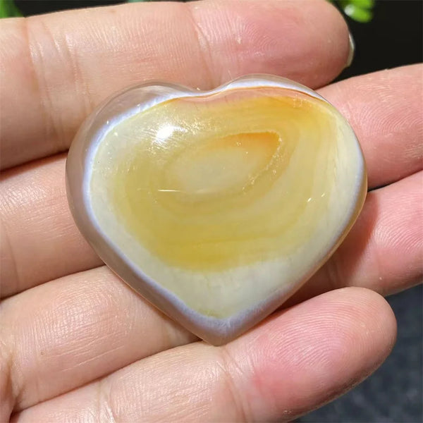 Orange Carnelian Heart-ToShay.org