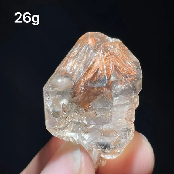Red Quartz Crystal Cluster-ToShay.org