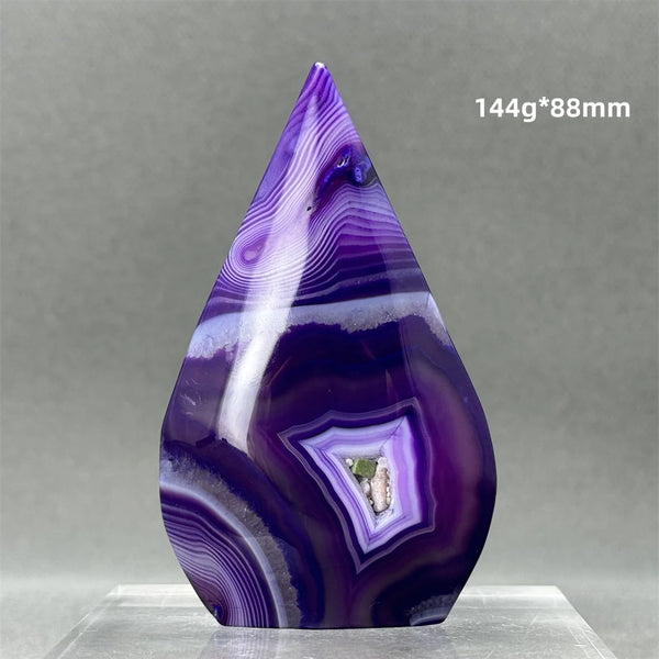 Purple Agate Torch-ToShay.org