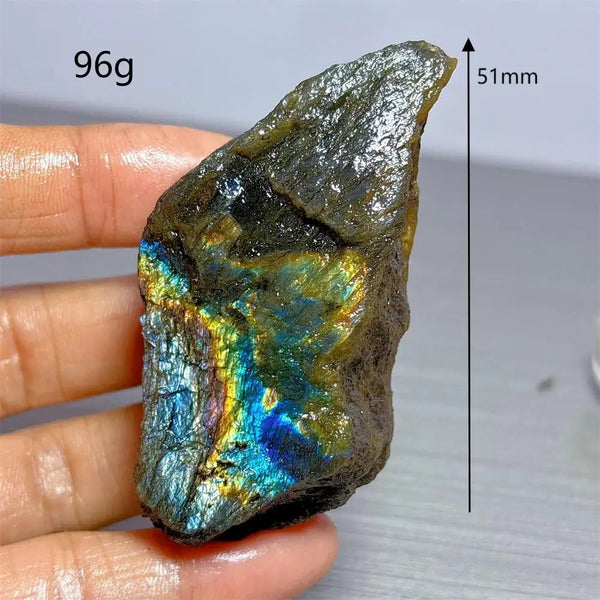 Blue Rainbow Labradorite Crystal-ToShay.org