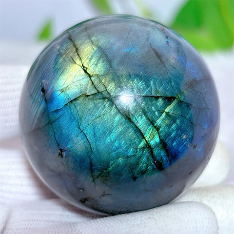 Blue Labradorite Ball-ToShay.org