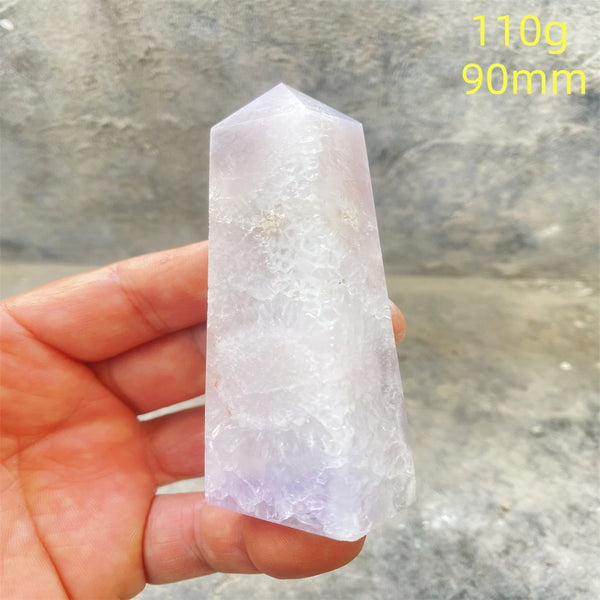 Pink Amethyst Cherry Blossom Agate-ToShay.org