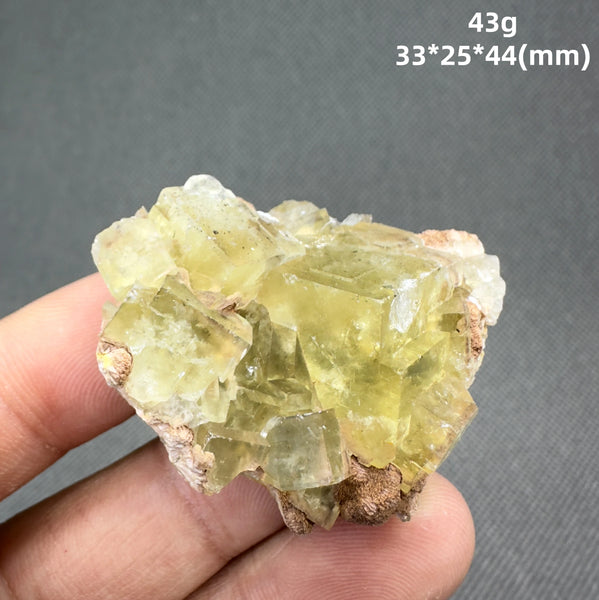Yellow Fluorite Cluster-ToShay.org