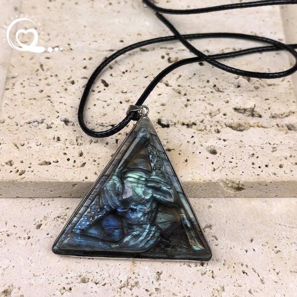 Blue Labradorite Pendants-ToShay.org