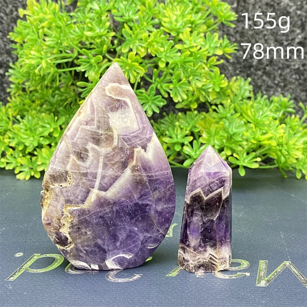 Purple Amethyst Crystal Torch-ToShay.org