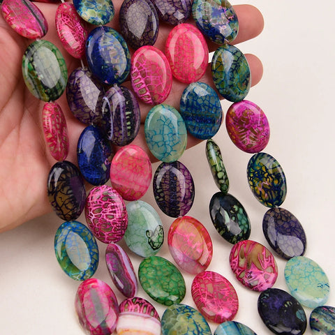 Mixed Fire Agate Beads-ToShay.org