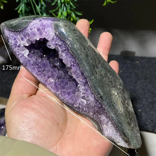 Purple Amethyst Cluster Cave-ToShay.org
