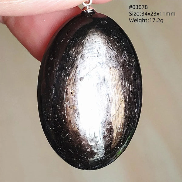 Black Hypersthene Pendant-ToShay.org