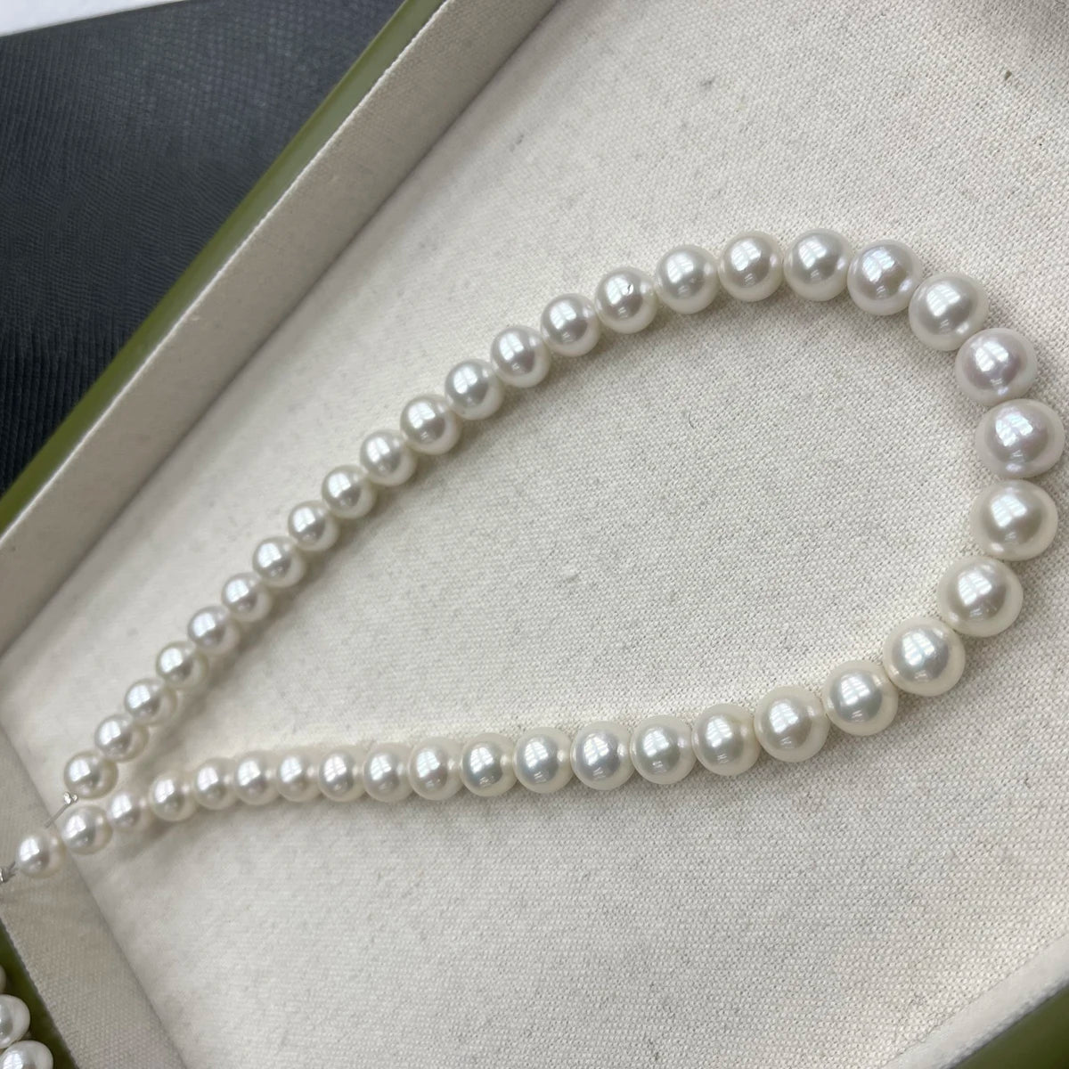 White Pearl Beads-ToShay.org