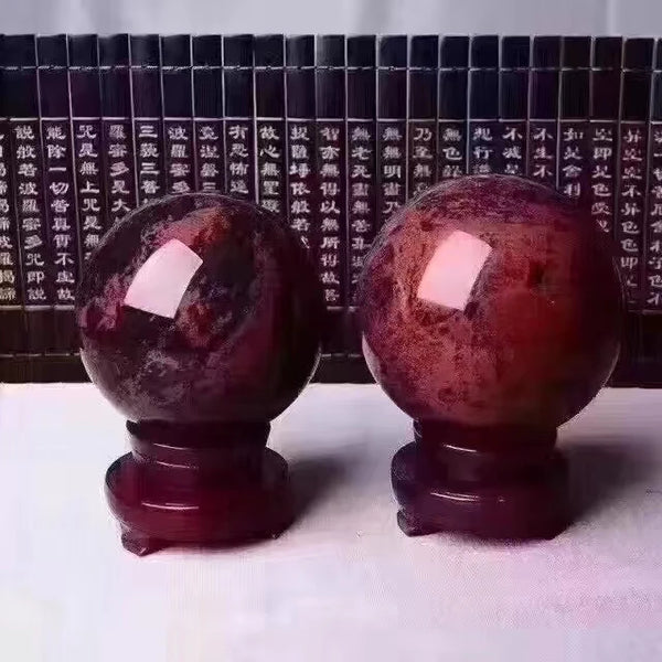 Red Obsidian Ball-ToShay.org