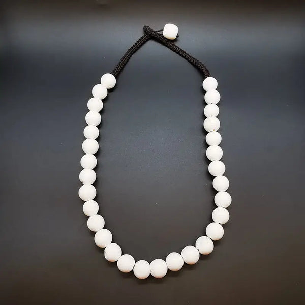 White Conch Shell Beads-ToShay.org
