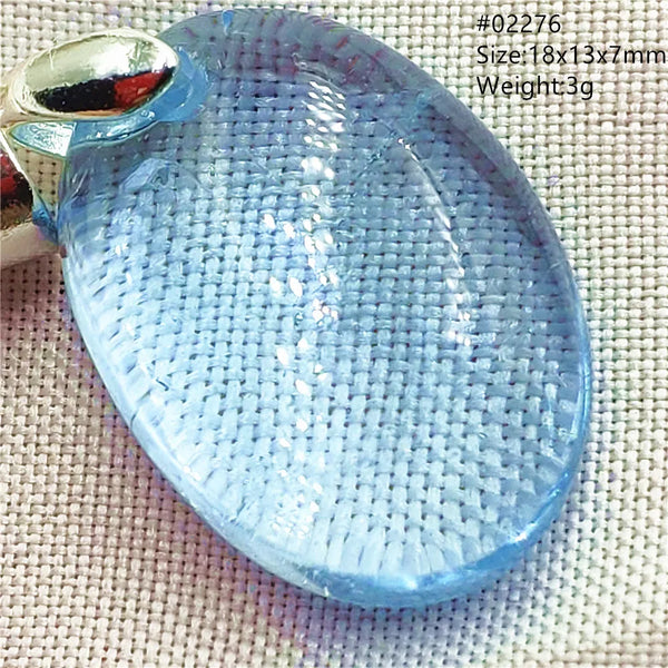 Blue Topaz Crystal Pendant-ToShay.org