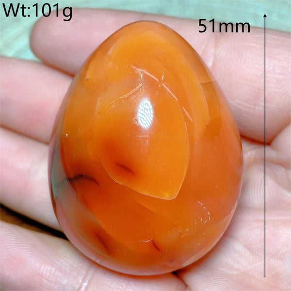 Orange Carnelian Egg-ToShay.org